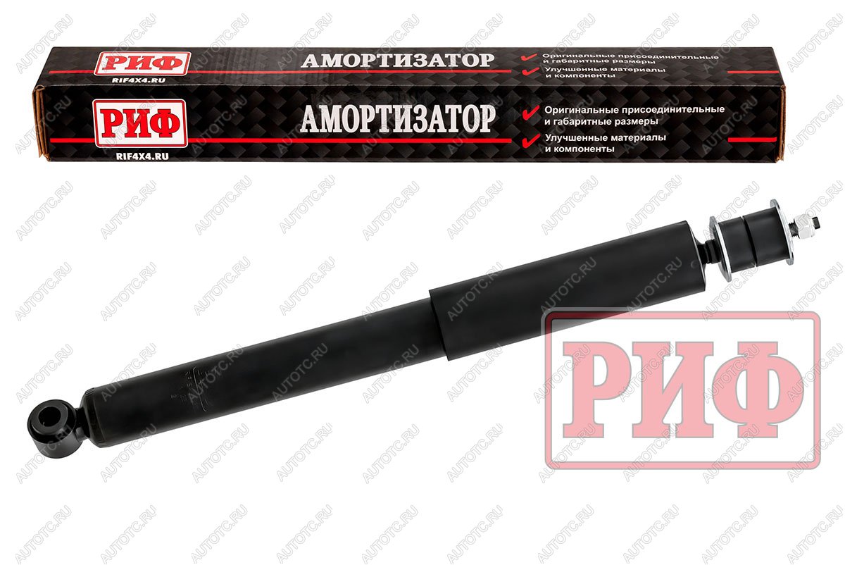 3 909 р. Амортизатор РИФ задний Ssang Yong Rexton 1 штатный OEM 45310-08301 РИФ sag333sl  с доставкой в г. Керчь