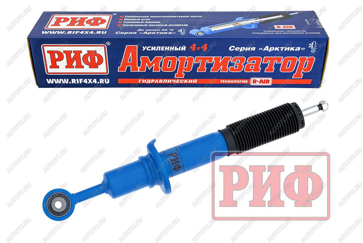 12 719 р. Амортизатор передний (лифт 50, масляный LH=RH) РИФ Toyota Land Cruiser 200 дорестайлинг (2007-2012)  с доставкой в г. Керчь
