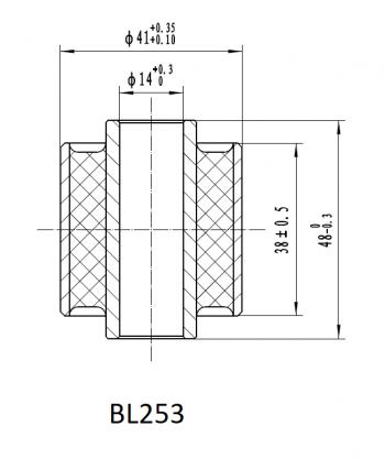 889 р. Втулка амортизатора РИФ SA253 (с маркировкой 1) РИФ bl253  с доставкой в г. Керчь. Увеличить фотографию 2