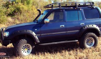 20 349 р. Расширители колёсных арок Toyota Land Cruiser 80 (80 мм) Fenders tlc-80  с доставкой в г. Керчь. Увеличить фотографию 1