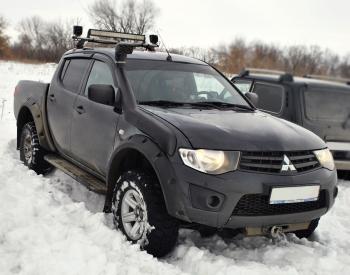 20 799 р. Расширители колёсных арок Mitsubishi L200 2005+ Fenders ткм-200  с доставкой в г. Керчь. Увеличить фотографию 1