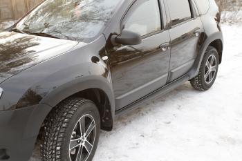 6 199 р. Расширители колесных арок Renault Duster 2010-2014 Русская Артель rrd-002802  с доставкой в г. Керчь. Увеличить фотографию 1