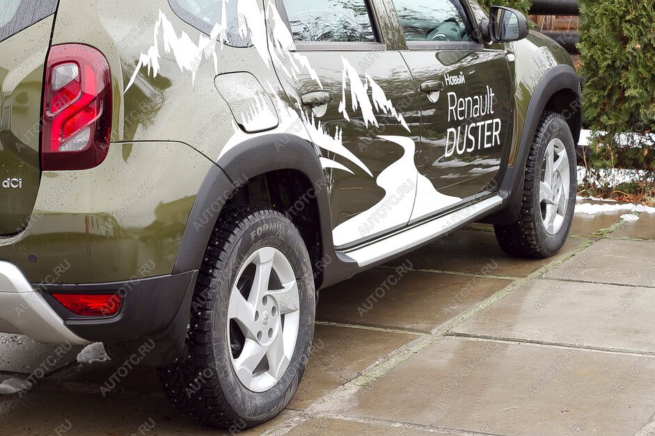 7 529 р. Расширители колесных арок Renault Duster 2015- Русская Артель rrd-050902  с доставкой в г. Керчь