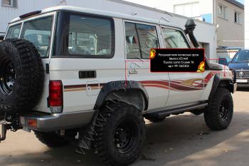 19 719 р. Расширители колесных арок Toyota Land Cruiser 76 2007- (вынос 65 мм) Русская Артель rt-063302  с доставкой в г. Керчь. Увеличить фотографию 2