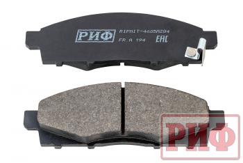1 489 р. Колодки тормозные передние РИФ Mitsubishi L200 2005+, Pajero Sport 2008-2015 OEM 4605A284, 4605B233, 4605A198 РИФ rifmit-4605a284  с доставкой в г. Керчь. Увеличить фотографию 3