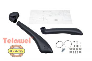 6 069 р. Шноркель Telawei для Toyota Hilux 2015+ 2.8TD (Black Onyx) Telawei 011sat0187d  с доставкой в г. Керчь. Увеличить фотографию 4