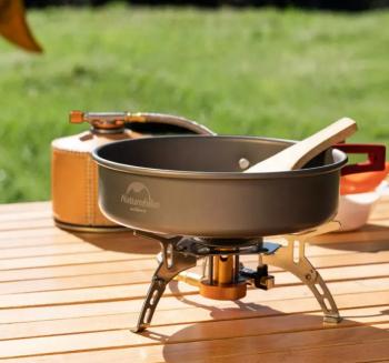 2 599 р. Горелка газовая Naturehike портативная 3кВт Naturehike nh21rj009-sl  с доставкой в г. Керчь. Увеличить фотографию 3