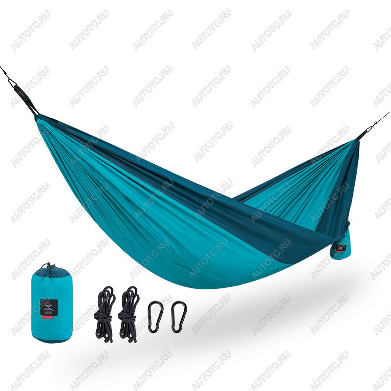 2 169 р. Гамак Naturehike, без планок,туристический, нейлон, синий Naturehike nh17d012-c-sbu  с доставкой в г. Керчь