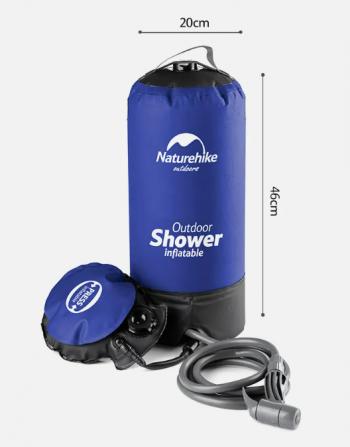 4 219 р. Душ кемпинговый Naturehike с ножным насосом Naturehike nh17l101-d-b  с доставкой в г. Керчь. Увеличить фотографию 2