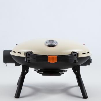 40 899 р. Гриль газовый O-GRILL 500MT bicolor черный-кремовый, с термометром (в комплекте адаптер тип А) O-GRILL 500mt_cream  с доставкой в г. Керчь. Увеличить фотографию 4