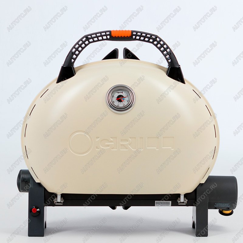 40 899 р. Гриль газовый O-GRILL 500MT bicolor черный-кремовый, с термометром (в комплекте адаптер тип А) O-GRILL 500mt_cream  с доставкой в г. Керчь