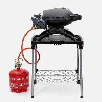 40 899 р. Гриль газовый O-GRILL 500MT bicolor черный-кремовый, с термометром (в комплекте адаптер тип А) O-GRILL 500mt_cream  с доставкой в г. Керчь. Увеличить фотографию 17