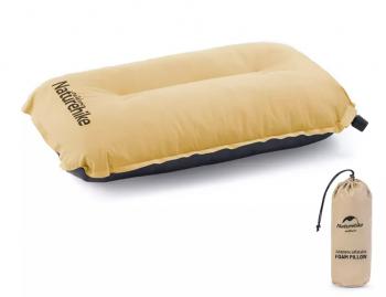 1 529 р. Подушка самонадувающаяся Naturehike 46х27х9,5 см, желтая Naturehike nh17a001-l-ye  с доставкой в г. Керчь. Увеличить фотографию 1