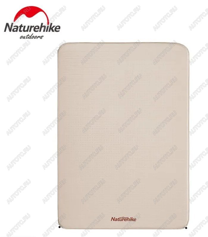 10 829 р. Коврик самонадувающийся Naturehike двойной 200х135х6 см, бежевый Naturehike nh20dz002-db6  с доставкой в г. Керчь
