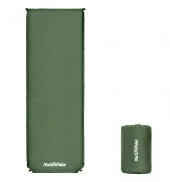 4 899 р. Коврик самонадувающийся Naturehike, 200х63х5 см, зеленый Naturehike nh20dz003-agr  с доставкой в г. Керчь. Увеличить фотографию 1