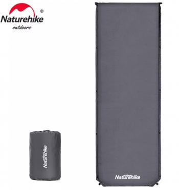 4 899 р. Коврик самонадувающийся Naturehike, 200х63х5 см, темно-серый Naturehike nh20dz003-dg  с доставкой в г. Керчь. Увеличить фотографию 1