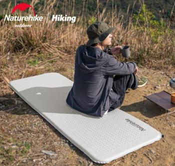 7 819 р. Коврик самонадувающийся Naturehike, 200x65x3 см, синий Naturehike nh21fcd10-bl  с доставкой в г. Керчь. Увеличить фотографию 3