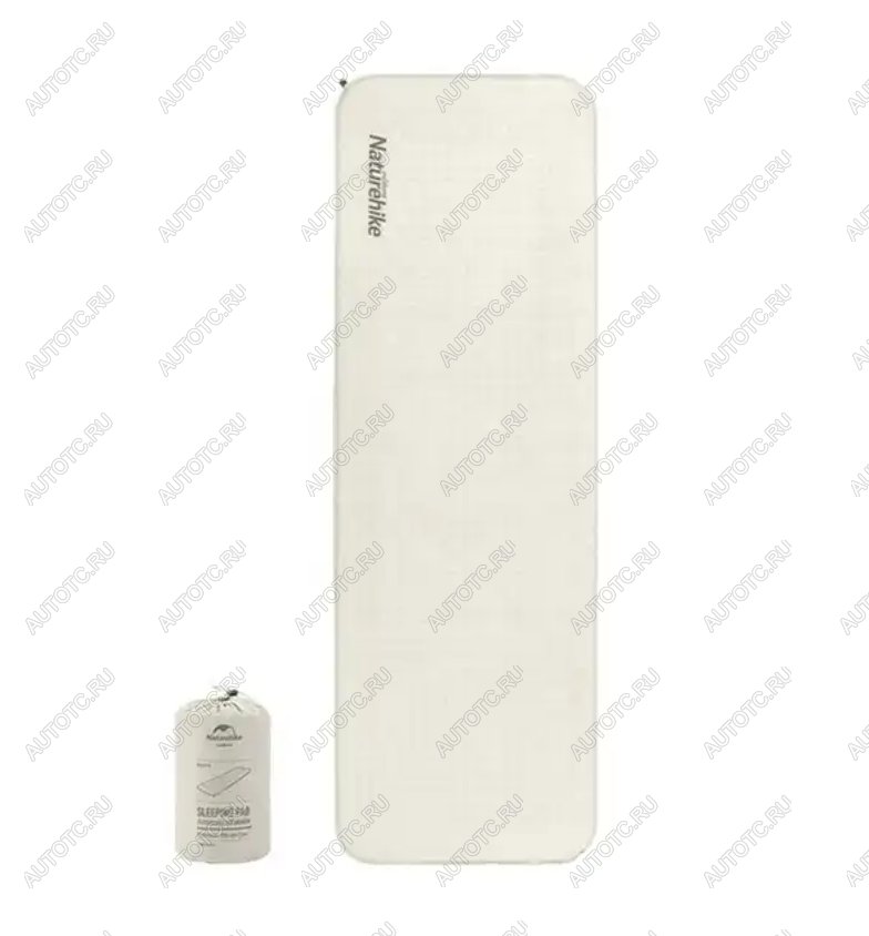 7 819 р. Коврик самонадувающийся Naturehike, 200x65x3 см, серый Naturehike nh21fcd10-g  с доставкой в г. Керчь