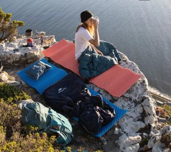 2 259 р. Коврик туристический Naturehike 185х58х1.8 см. IXPE, голубой Naturehike nh19qd008-b  с доставкой в г. Керчь. Увеличить фотографию 6