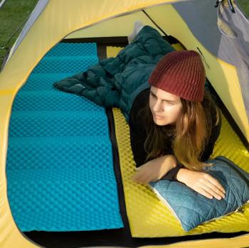 3 069 р. Коврик туристический Naturehike 187х56х2,5 см. IXPE, голубой Naturehike nh20fcd07-bl  с доставкой в г. Керчь. Увеличить фотографию 6