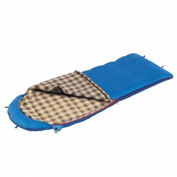 4 789 р. Мешок спальный BTrace Duvet (Правый, СерыйСиний), (ТК: 0C) BTrace s0570  с доставкой в г. Керчь. Увеличить фотографию 3