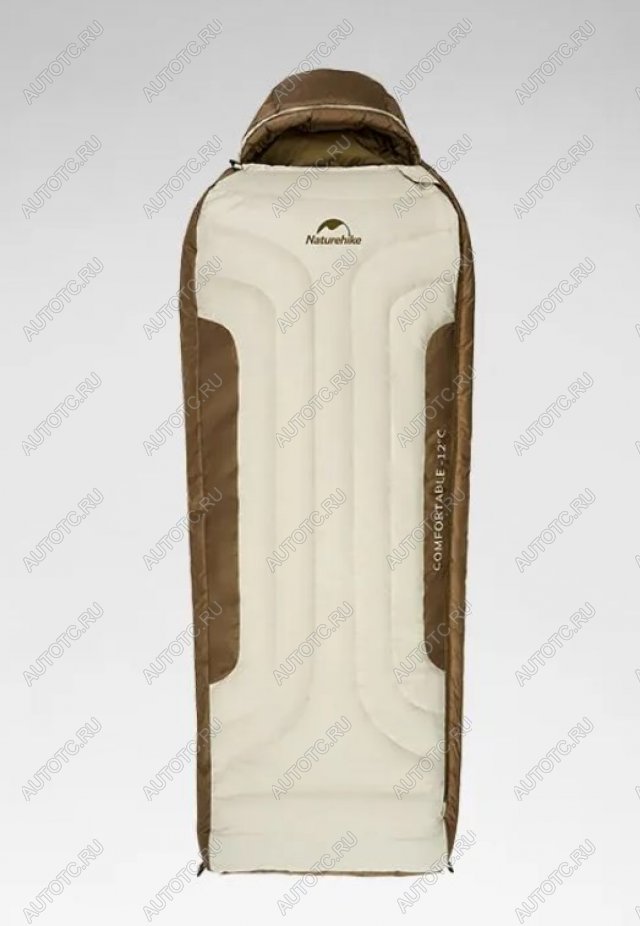29 929 р. Мешок спальный Naturehike XR750, 226х85 см, (правый) (ТК: -12C), бежево-коричневый Naturehike cnh22sd007-xr750red  с доставкой в г. Керчь