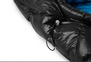 12 999 р. Мешок спальный Naturehike Ultralight CWZ400 L, 220х85 см, (правый) (ТК: +7C), черный Naturehike nh19w400-z-bll  с доставкой в г. Керчь. Увеличить фотографию 6