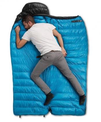 12 999 р. Мешок спальный Naturehike Ultralight CWZ400 L, 220х85 см, (правый) (ТК: +7C), черный Naturehike nh19w400-z-bll  с доставкой в г. Керчь. Увеличить фотографию 3