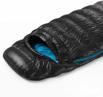 12 999 р. Мешок спальный Naturehike Ultralight CWZ400 L, 220х85 см, (правый) (ТК: +7C), черный Naturehike nh19w400-z-bll  с доставкой в г. Керчь. Увеличить фотографию 7