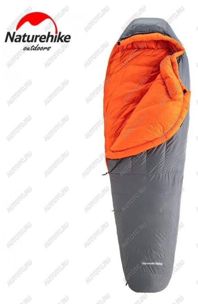 48 429 р. Мешок спальный Naturehike 2019 ULG, 210х80 см, (правый) (ТК: -15C), серый Naturehike nh19yd001-cha1000g  с доставкой в г. Керчь