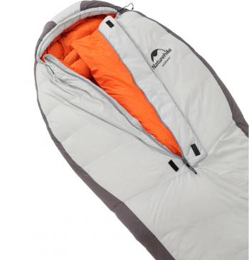 65 569 р. Мешок спальный Naturehike Arctic-17, 200х75 см, (ТК: -17C), серебристый Naturehike nh19yd005-sil1000g  с доставкой в г. Керчь. Увеличить фотографию 6