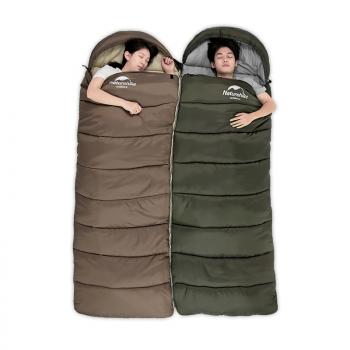 4 559 р. Мешок спальный Naturehike U350, (190х30)х75 см, (правый) (ТК: +1C), коричневый Naturehike nh20msd07-gu350  с доставкой в г. Керчь. Увеличить фотографию 9