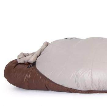 17 009 р. Мешок спальный Naturehike SnowBird, 220х85 см, XL (620G), (правый) (ТК: +2C), серыйкоричневый Naturehike nh20yd001-sbr620  с доставкой в г. Керчь. Увеличить фотографию 4
