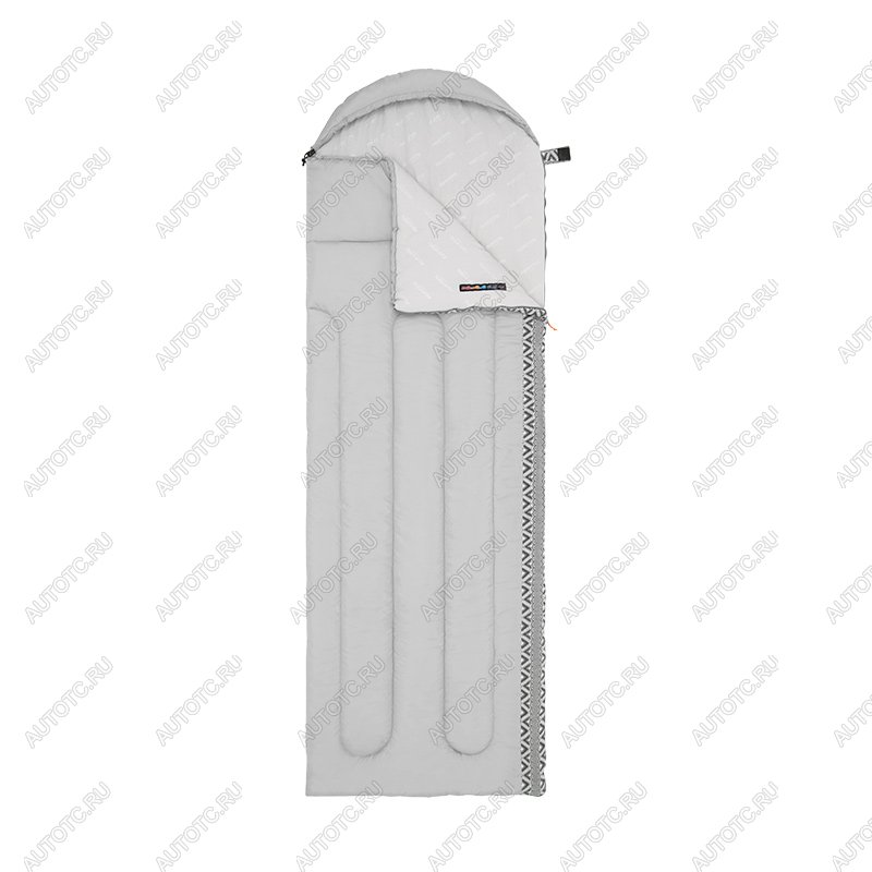 4 919 р. Мешок спальный Naturehike Envelope Down L 250, (190+30)x75 см, (левый) (ТК: +9C), серый Naturehike nh21msd07-gl250-l  с доставкой в г. Керчь