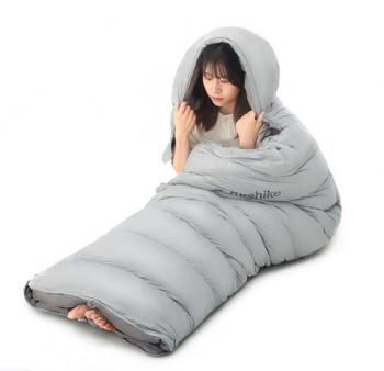 19 129 р. Мешок спальный Naturehike RM80, 220х80 см, (правый) (ТК: -2C), серый Naturehike nh22yd003-rm80ltg-l  с доставкой в г. Керчь. Увеличить фотографию 4