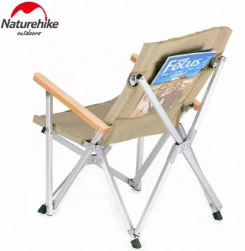 6 449 р. Кресло туристическое Naturehike, складное черное, до 120 кг Naturehike nh19jj004-bl  с доставкой в г. Керчь. Увеличить фотографию 2