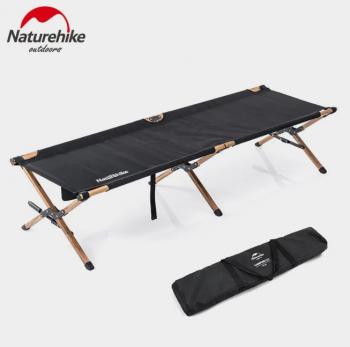 9 599 р. Раскладушка Naturehike XJC03, 196х64х43 см, до 150 кг, черная Naturehike nh19x003-c-bl  с доставкой в г. Керчь. Увеличить фотографию 3