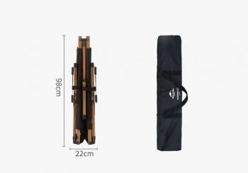 9 599 р. Раскладушка Naturehike XJC03 196х64х43 см, до 150 кг, хаки Naturehike nh19x003-c-khwg  с доставкой в г. Керчь. Увеличить фотографию 3