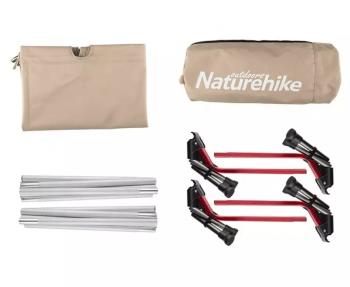 13 949 р. Раскладушка Naturehike XJC07, 190х65х20 см, до 120 кг, хаки Naturehike nh20jj021-kh  с доставкой в г. Керчь. Увеличить фотографию 3