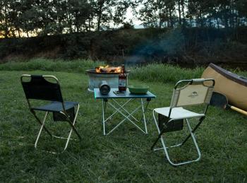 4 309 р. Стол туристический Naturehike складной, 68х46х40,5 см, серый Naturehike nh19z008-z-g  с доставкой в г. Керчь. Увеличить фотографию 9