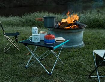 4 309 р. Стол туристический Naturehike складной, 68х46х40,5 см, серый Naturehike nh19z008-z-g  с доставкой в г. Керчь. Увеличить фотографию 7