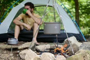 2 249 р. Тренога Naturehike для котелка Naturehike nh17s00s-g-sl  с доставкой в г. Керчь. Увеличить фотографию 5