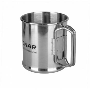 379 р. Кружка ТОНАР 300ML металлическая (нержавеющая сталь), со складными ручками ТОНАР t.tk-035-300  с доставкой в г. Керчь. Увеличить фотографию 2