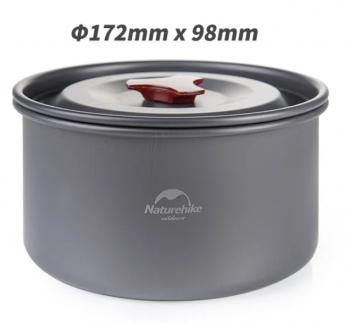 2 939 р. Набор посуды Naturehike туристический 3 в 1 (3 миски+половник) Naturehike nh15t203-g-ca  с доставкой в г. Керчь. Увеличить фотографию 3