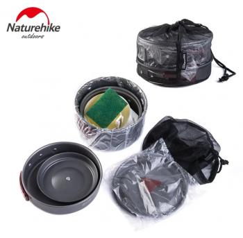 2 939 р. Набор посуды Naturehike туристический 3 в 1 (3 миски+половник) Naturehike nh15t203-g-ca  с доставкой в г. Керчь. Увеличить фотографию 11