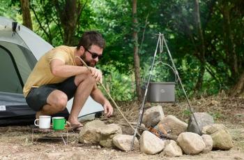 2 419 р. Котелок туристический Naturehike 4 л. Naturehike nh17d021-g-g  с доставкой в г. Керчь. Увеличить фотографию 7