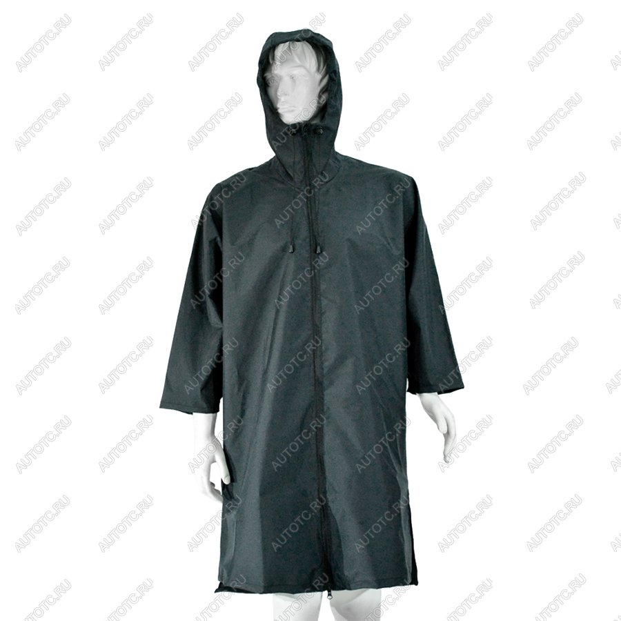 6 389 р. Дождевик-пончо BTrace Rain Zipper 52-56 (Черный) BTrace v0631-xxl-b  с доставкой в г. Керчь
