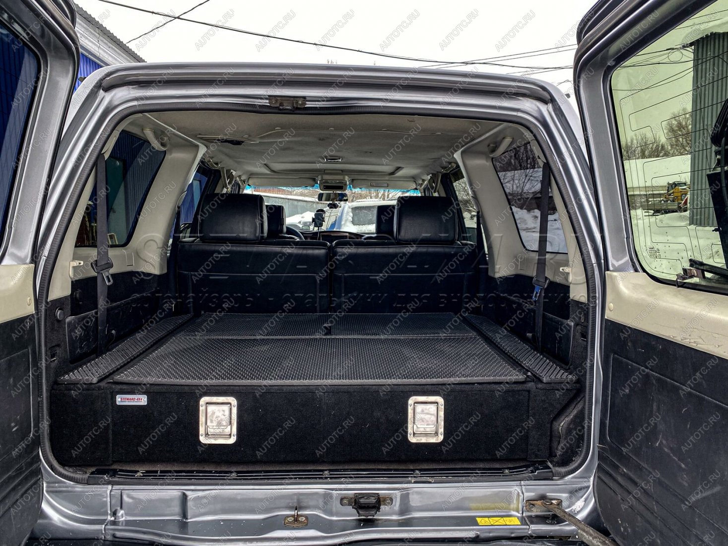 34 999 р. Органайзер в багажник для Nissan Patrol Y61 "Премиум" Стюард нп61прем  с доставкой в г. Керчь