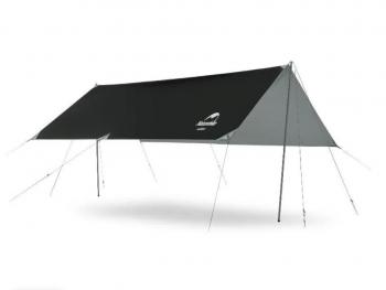 8 929 р. Тент кемпинговый Naturehike 3Х5 м., черно-серебристый винил Naturehike nh20tm006-vcslv35  с доставкой в г. Керчь. Увеличить фотографию 1
