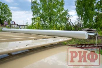 73 799 р. Маркиза автомобильная РИФ 2,5х2,0 м кассетная с электроприводом, корпус белый РИФ rif5833-2520m  с доставкой в г. Керчь. Увеличить фотографию 6